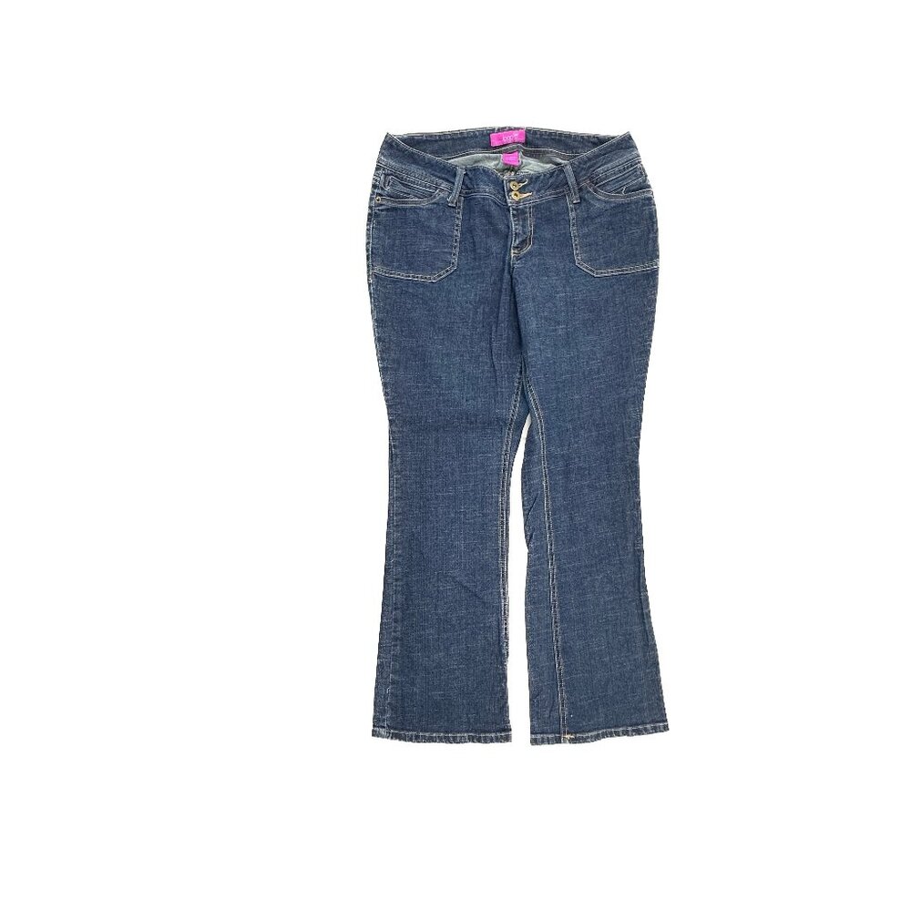 Loop 18‎ Bootcut Women's size 13 Dark Wash Blue Denim Jeans